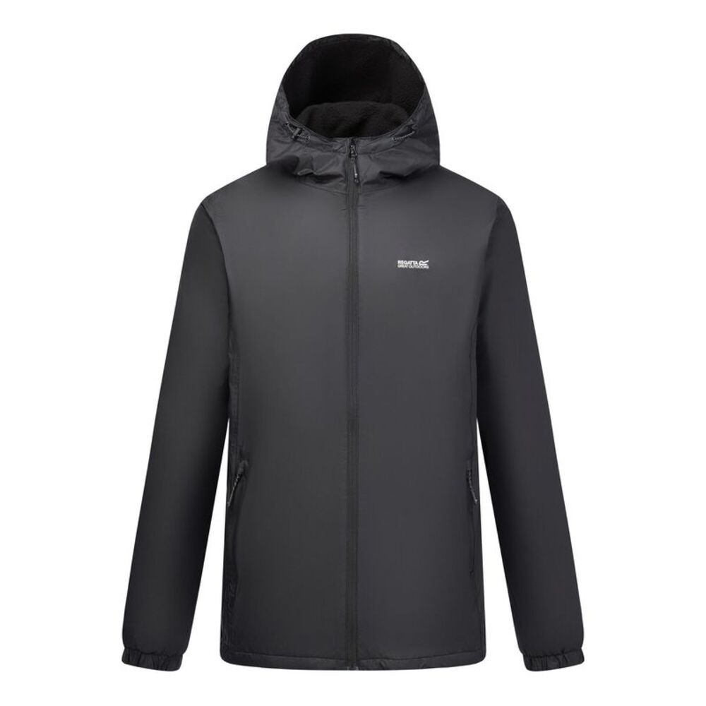 Regatta Mens Kybre Fleece Lined Jacket / Ash